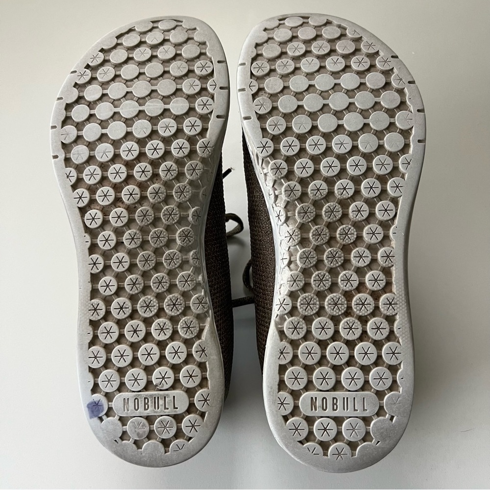 No Bull Olive Heather Trainer Unisex Sneaker Mens 8.5 Womens 10 - Picture 5 of 8